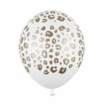 10 balões Leopardo 33cms