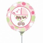 Balão Baby Girl 22cms