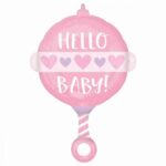 Balão Hello Baby 43cms x 60cms