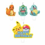 4 Velas Pokémon